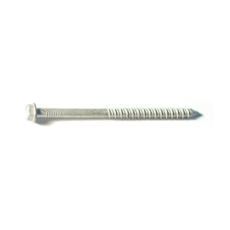 Red Head Tapcon Concrete Screw, 1/4" Dia., Hex, 3 1/4 in L, 410 Stainless Steel 50 PK 50782